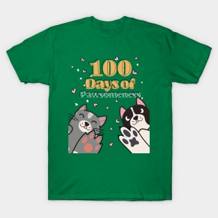 100 Days of Pawsomeness T-Shirt